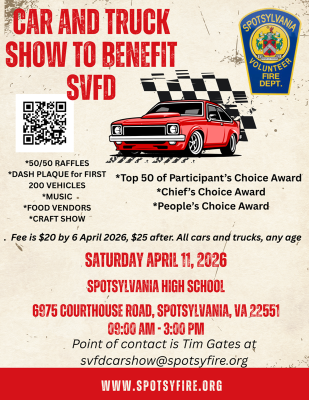 Spotsylvania Volunteer Fire Department - Spotsylvania County, VA